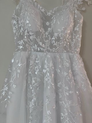 Vestido de Novia Blanco Encaje