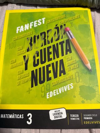 Matemáticas 3, Segundo Ciclo Primaria, Fanfest ...