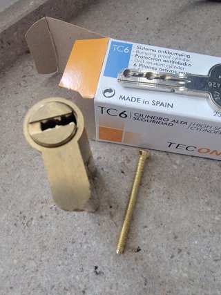 Cilindro seguridad Tecon TC6