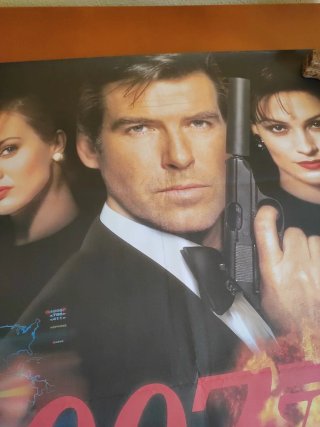 Póster Cine James Bond Goldeneye Original