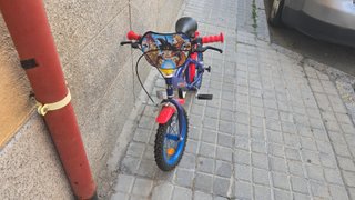 Bicicleta Infantil Dragon Ball 14 Azul