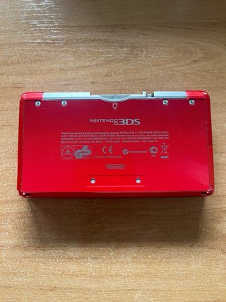Nintendo 3DS Flame Red + Accesorios