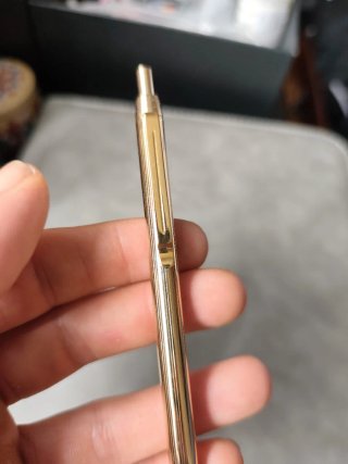 Bolígrafo Lalex Chapado en Oro