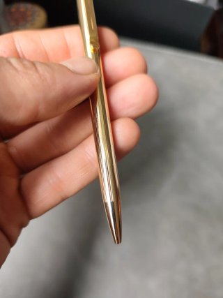 Bolígrafo Lalex Chapado en Oro