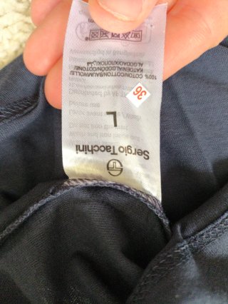 Pack 2 Camisetas Sergio Tacchini Talla L