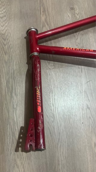 Cuadro BMX 20 American Rider Rojo