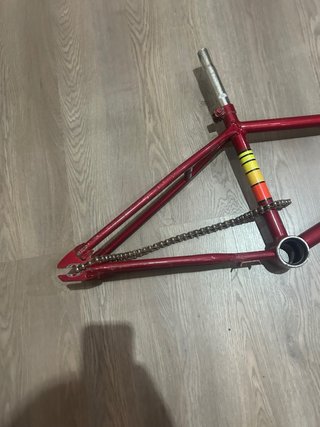 Cuadro BMX 20 American Rider Rojo