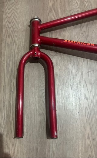 Cuadro BMX 20 American Rider Rojo