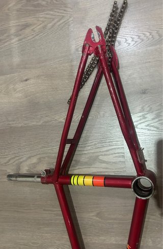 Cuadro BMX 20 American Rider Rojo