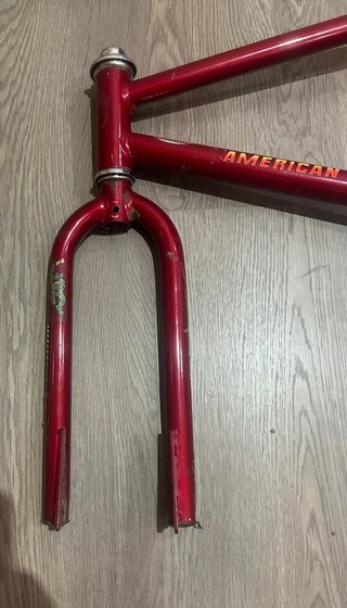 Cuadro BMX 20 American Rider Rojo