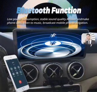 Pantalla Android 12,8” Mercedes A CLA GLA GPS