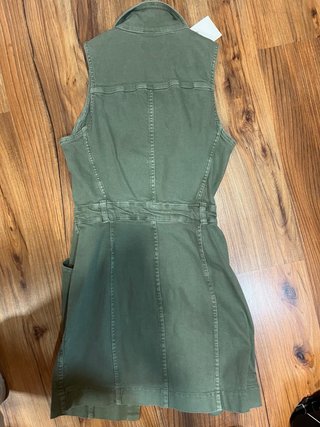 Mono vaquero verde talla M