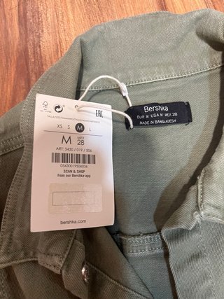 Mono vaquero verde talla M