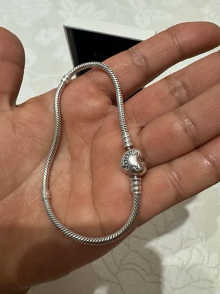 Pulsera Pandora Corazón Plata