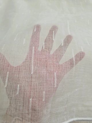Retal Visillo blanco 4m x 2.80m