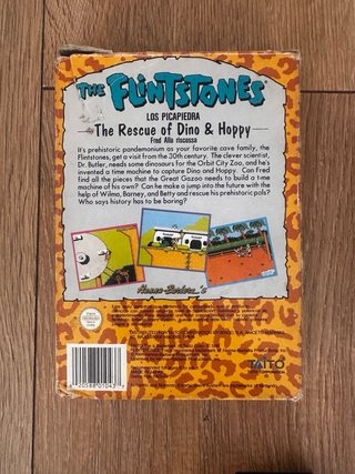 The Flintstones NES PAL ESP Caja y Manual
