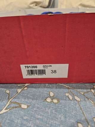 Sandalias cuña azul Talla 38