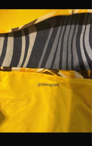 Costume bikini Golden Point giallo fantasia taglia