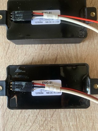 Set Pastillas EMG 81 Humbucker