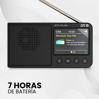 Radio DAB+ Portátil SPC Jetty Lite