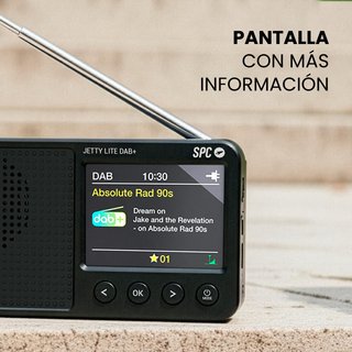 Radio DAB+ Portátil SPC Jetty Lite