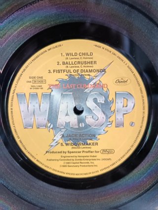 W.A.S.P. The Last Command Vinilo 1985