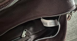 Bolsa de Viaje Piel Marrón Zara