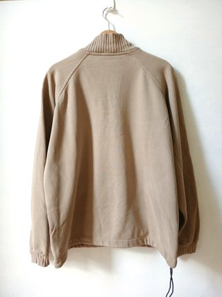 Sudadera Vintage Nike Media Cremallera Beige
