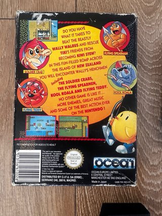 The New Zealand Story NES PAL ESP