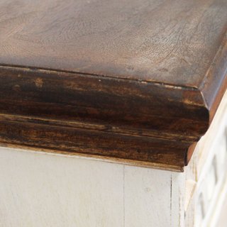 Credenza 2 Ante 2 Cassetti 100x35x90cm in Legno