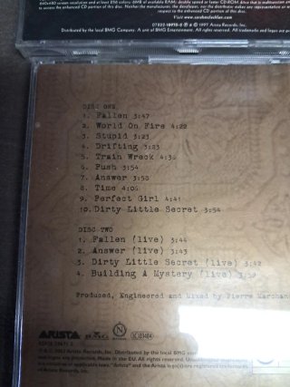 CD Sarah McLachlan Afterglow