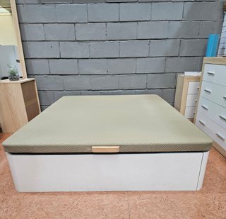 Canapé Matrimonial de Madera Blanco