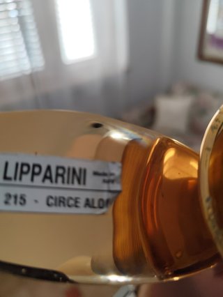 Lampada vintage Lipparini Circe Alo oro