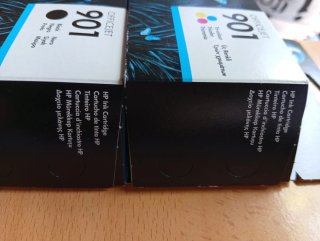 Toner HP 901 Tricolore e Nero