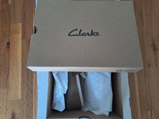 Mocasines Clarks Mujer Beige Verde oliva Talla 38