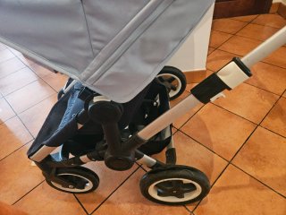 Bugaboo Donkey Gemelar + cesta + 1 solo capazo