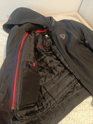 Chaqueta de moto REV'IT! doble forro