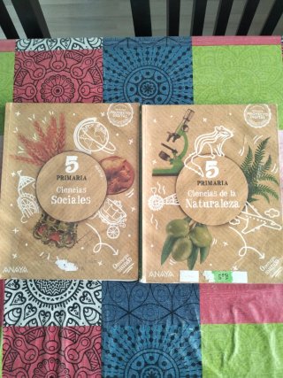 libros naturaleza y ciencias sociales 5° primaria