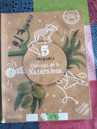 libros naturaleza y ciencias sociales 5° primaria