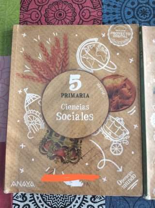 libros naturaleza y ciencias sociales 5° primaria