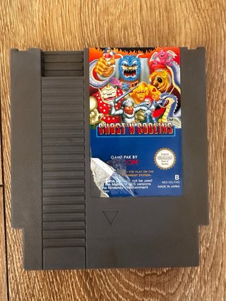 Ghost'n Goblins NES PAL ESP