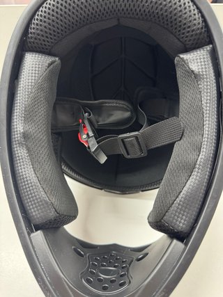 Casco Todoterreno Moto Negro