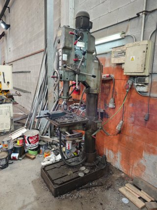 Taladro de pie vertical industrial