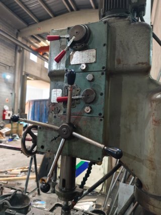 Taladro de pie vertical industrial