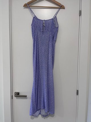Vestido midi drapeado