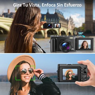 Cámara Digital 4K WiFi 64MP