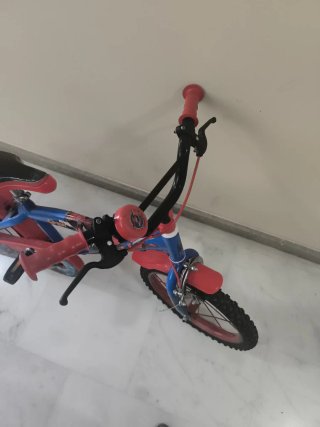 Bicicleta infantil Spiderman 5/6 años