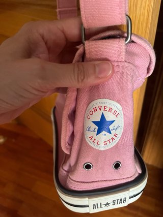 Bolso Converse Rosa Vintage