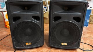 Altavoces BCT Amplificados Negros (2 unidades)