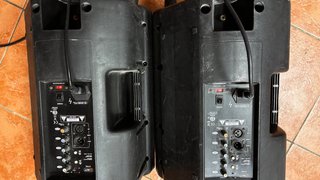 Altavoces BCT Amplificados Negros (2 unidades)